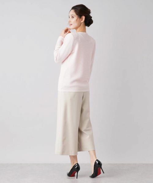 Leilian / レリアン カーディガン・ボレロ | 刺繍デザインニットカーディガン【CORSINI & PROTI】 | 詳細13