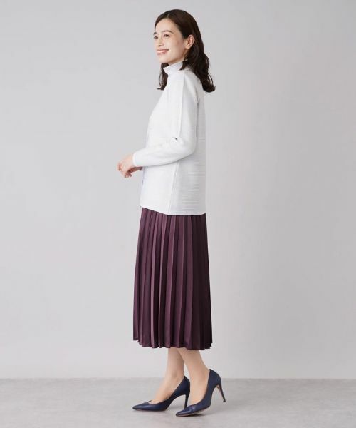 Leilian / レリアン カーディガン・ボレロ | フラワー刺繍クルーネックカーディガン【CORSINI & PROTI】 | 詳細2