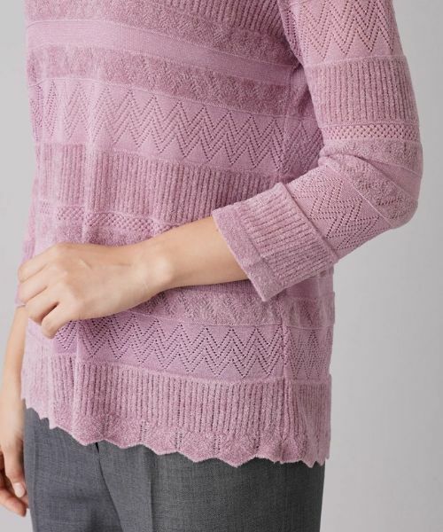Leilian / レリアン ニット・セーター | ニットタイプ【ROCHAS Premiere】 | 詳細12