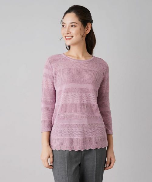Leilian / レリアン ニット・セーター | ニットタイプ【ROCHAS Premiere】 | 詳細7