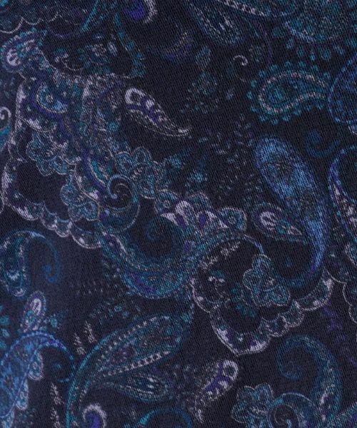 Leilian / レリアン カットソー | 【パワーネット】シアーペイズリープリントハイネックカットソー | 詳細9