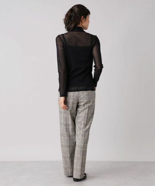 Leilian / レリアン カットソー | シアーハイネックトップス | 詳細19