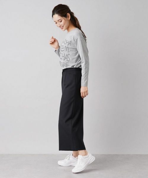 Leilian / レリアン その他パンツ | コンフォートストレッチワイドパンツ | 詳細12