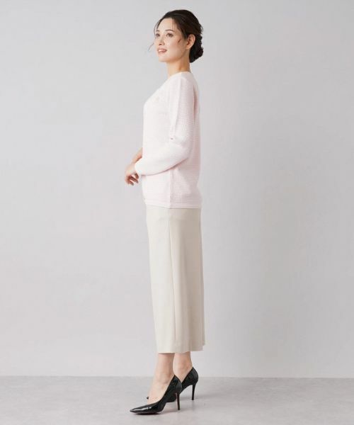 Leilian / レリアン その他パンツ | コンフォートストレッチワイドパンツ | 詳細15