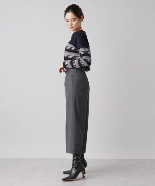 Leilian / レリアン その他パンツ | コンフォートストレッチワイドパンツ | 詳細18
