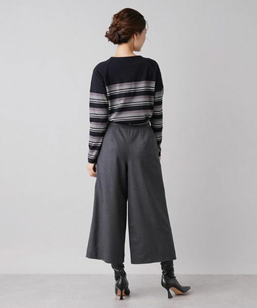 Leilian / レリアン その他パンツ | コンフォートストレッチワイドパンツ | 詳細19