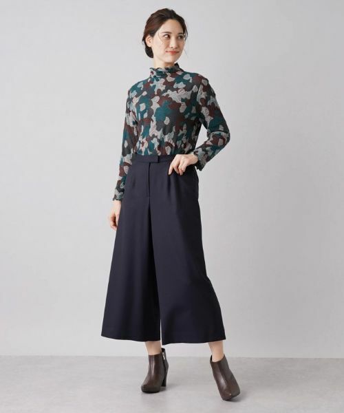 Leilian / レリアン その他パンツ | コンフォートストレッチワイドパンツ | 詳細20