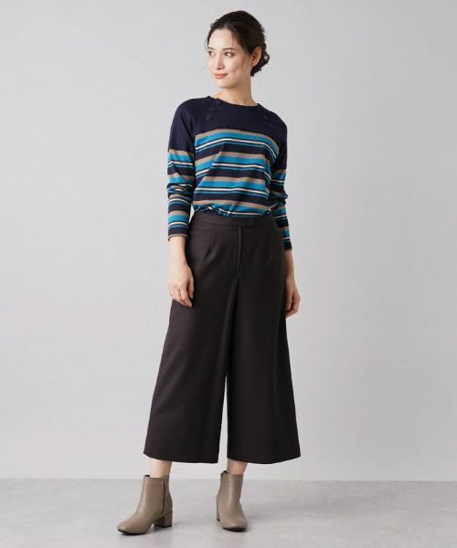 Leilian / レリアン その他パンツ | コンフォートストレッチワイドパンツ | 詳細23