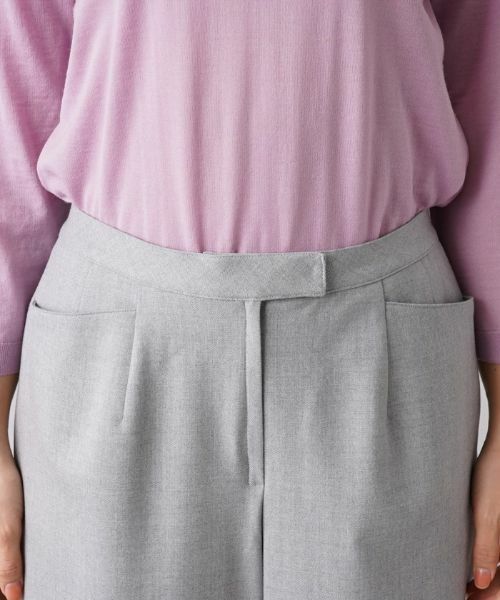Leilian / レリアン その他パンツ | コンフォートストレッチワイドパンツ | 詳細7