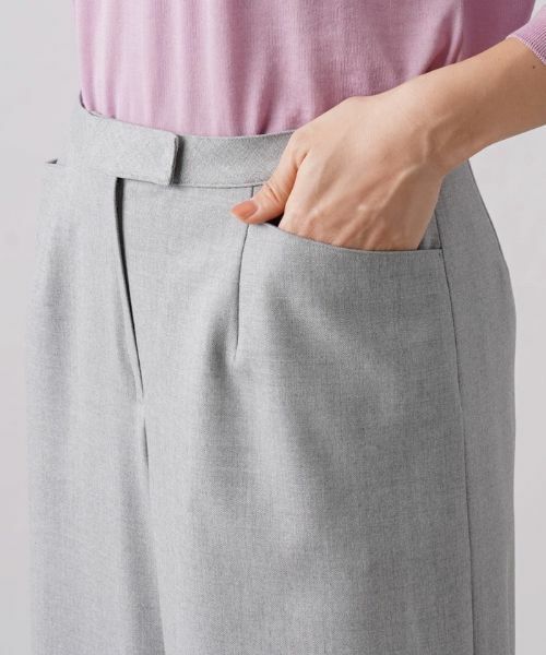 Leilian / レリアン その他パンツ | コンフォートストレッチワイドパンツ | 詳細8
