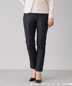 Leilian / レリアン その他パンツ | 【あったか素材】リバーシブルストレッチパンツ