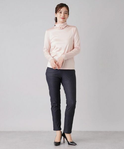 Leilian / レリアン その他パンツ | 【あったか素材】リバーシブルストレッチパンツ | 詳細1