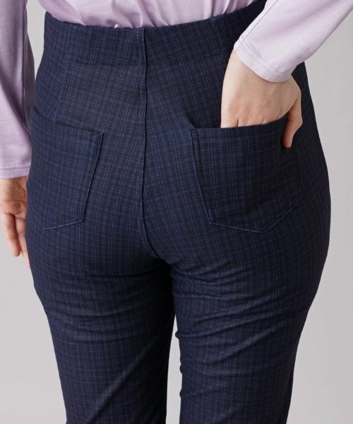 Leilian / レリアン その他パンツ | 【あったか素材】リバーシブルストレッチパンツ | 詳細13