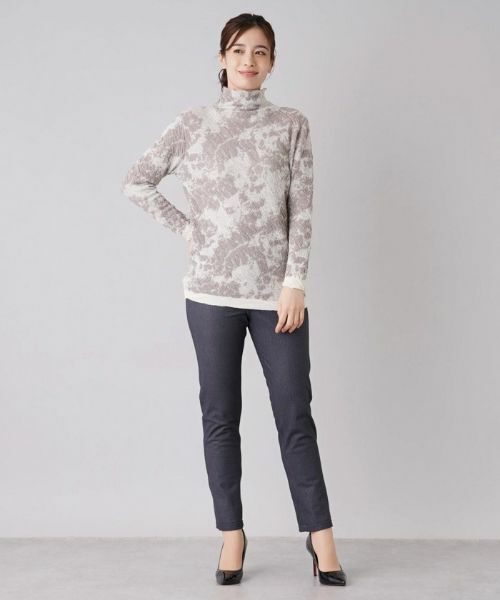 Leilian / レリアン その他パンツ | 【あったか素材】リバーシブルストレッチパンツ | 詳細4