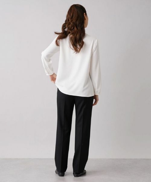 Leilian / レリアン その他パンツ | ウールストレッチパンツ | 詳細17