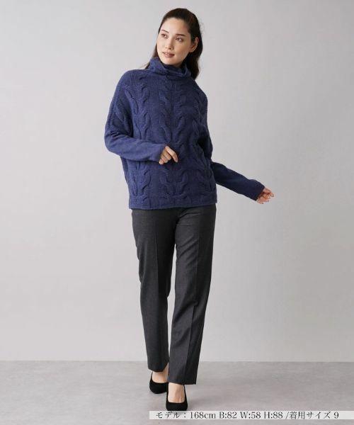 Leilian / レリアン その他パンツ | ウールストレッチパンツ | 詳細2