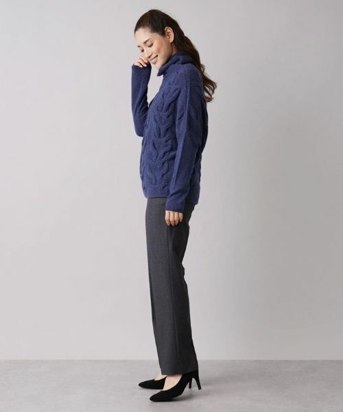 Leilian / レリアン その他パンツ | ウールストレッチパンツ | 詳細3