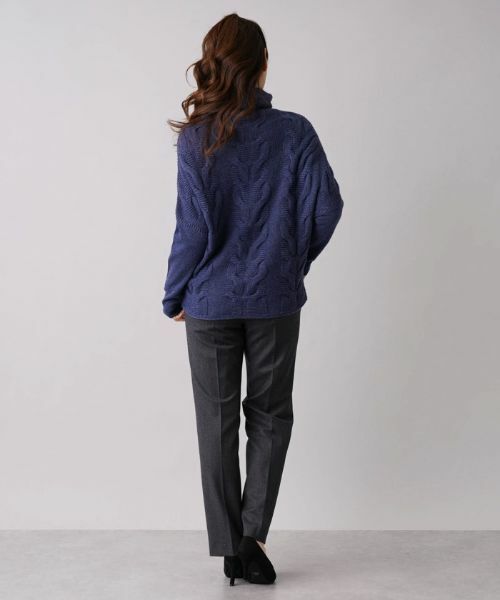 Leilian / レリアン その他パンツ | ウールストレッチパンツ | 詳細4