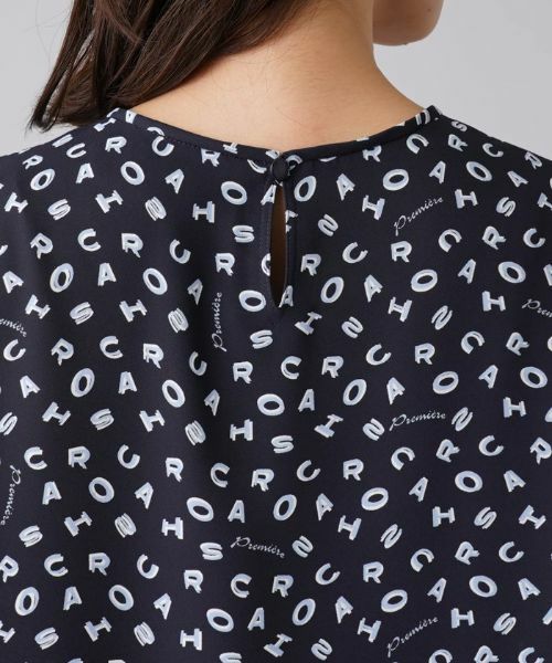 Leilian / レリアン シャツ・ブラウス | リボンベルト付きイニシャルロゴブラウス【ROCHAS Premiere】 | 詳細8