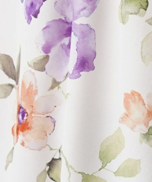 Leilian / レリアン シャツ・ブラウス | フラワープリントブラウス【ROCHAS Premiere】 | 詳細13