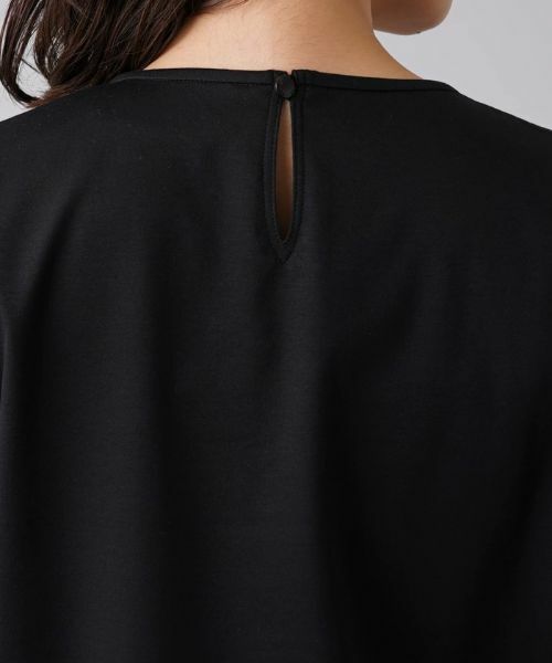 Leilian / レリアン カットソー | 幾何学調レース切替クルーネックカットソー【ROCHAS Premiere】 | 詳細8