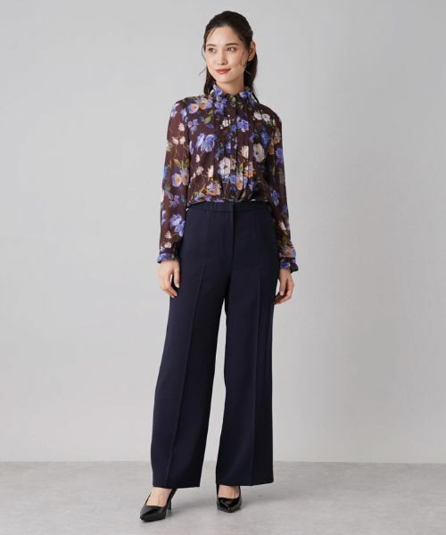 Leilian / レリアン その他パンツ | ワイドパンツ【ROCHAS Premiere】 | 詳細1