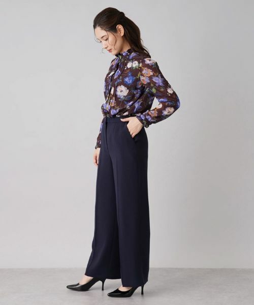 Leilian / レリアン その他パンツ | ワイドパンツ【ROCHAS Premiere】 | 詳細2