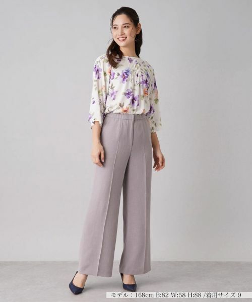 Leilian / レリアン その他パンツ | ワイドパンツ【ROCHAS Premiere】 | 詳細4