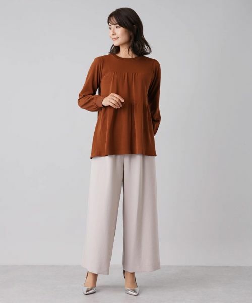 Leilian / レリアン ニット・セーター | 洗えるフレアニットプルオーバー | 詳細11