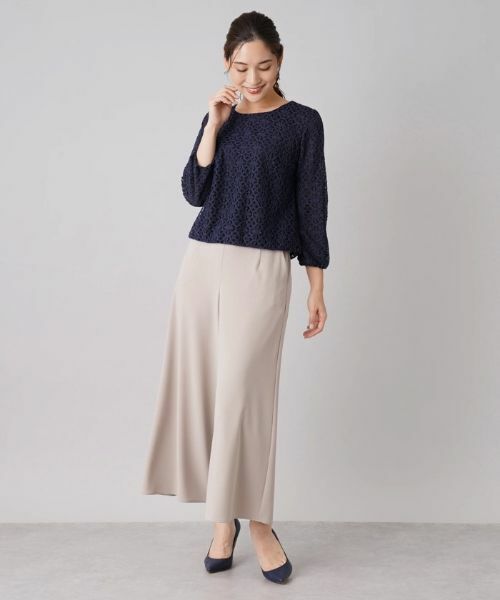 Leilian / レリアン その他パンツ | ハイウエストワイドパンツ | 詳細12