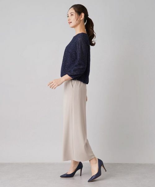 Leilian / レリアン その他パンツ | ハイウエストワイドパンツ | 詳細13