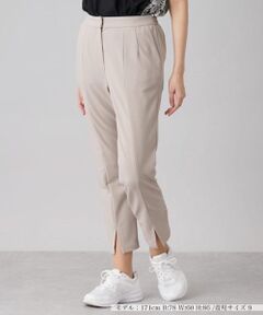 Leilian / レリアン その他パンツ | 洗えるクロップドパンツ【キャリアスタイル】