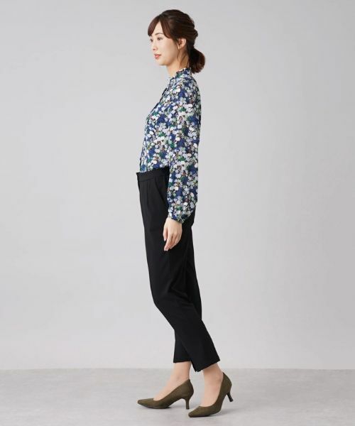 Leilian / レリアン その他パンツ | 洗えるクロップドパンツ【キャリアスタイル】 | 詳細12