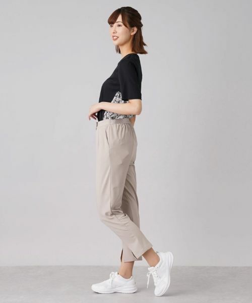 Leilian / レリアン その他パンツ | 洗えるクロップドパンツ【キャリアスタイル】 | 詳細2