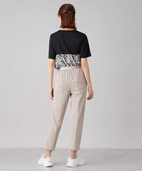 Leilian / レリアン その他パンツ | 洗えるクロップドパンツ【キャリアスタイル】 | 詳細3
