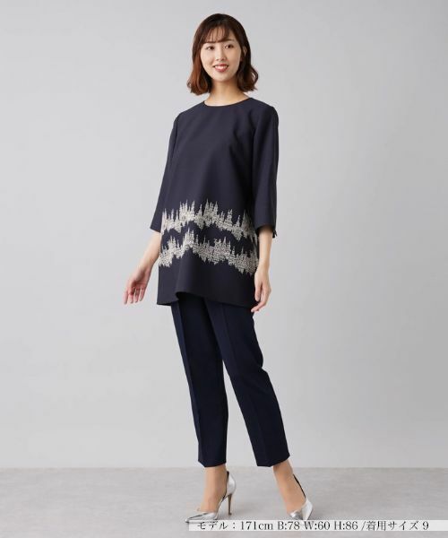 Leilian / レリアン シャツ・ブラウス | 洗えるチュニックブラウス | 詳細1