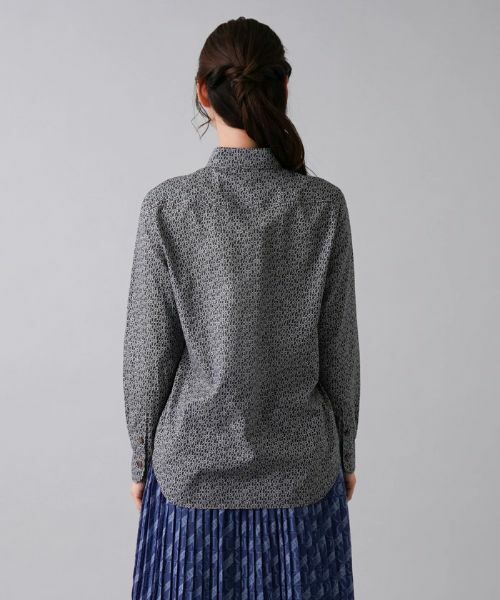 Leilian / レリアン シャツ・ブラウス | 総柄プリントシャツ | 詳細6