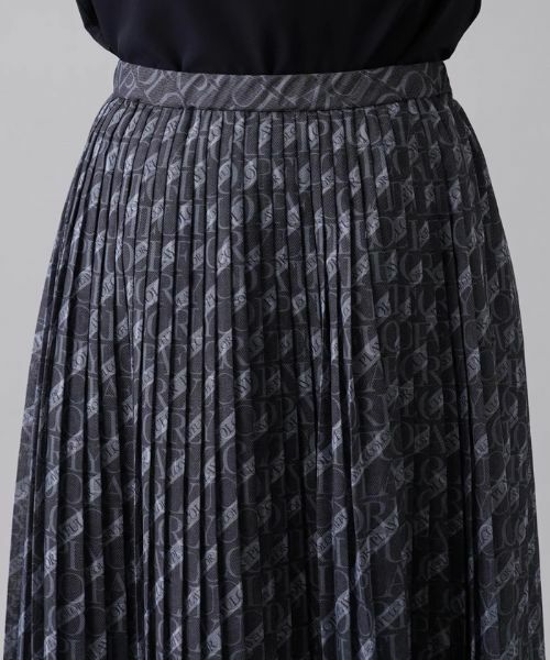 Leilian / レリアン ロング・マキシ丈スカート | 総柄プリーツスカート | 詳細7
