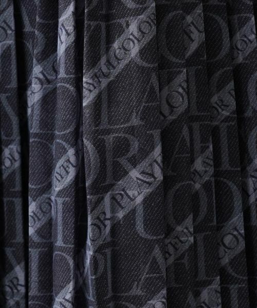 Leilian / レリアン ロング・マキシ丈スカート | 総柄プリーツスカート | 詳細9