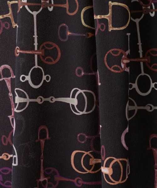 Leilian / レリアン カットソー | ビットプリント8分袖プルオーバー | 詳細11