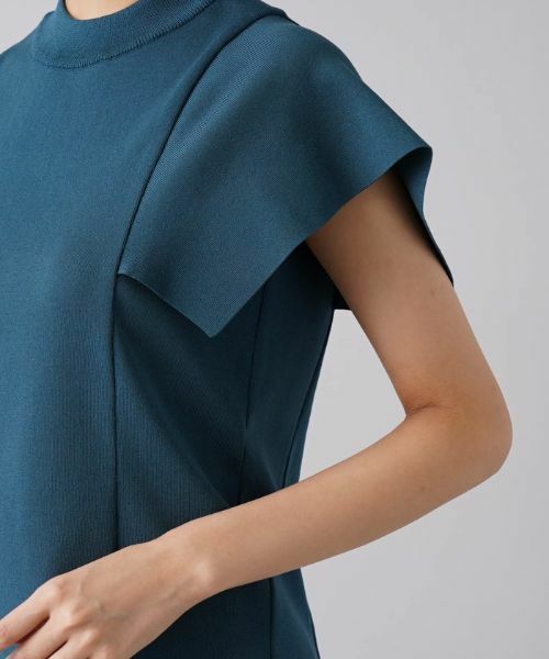 Leilian / レリアン ニット・セーター | カバーショルダー切替ニットプルオーバー | 詳細10