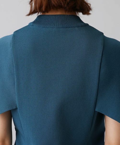 Leilian / レリアン ニット・セーター | カバーショルダー切替ニットプルオーバー | 詳細9