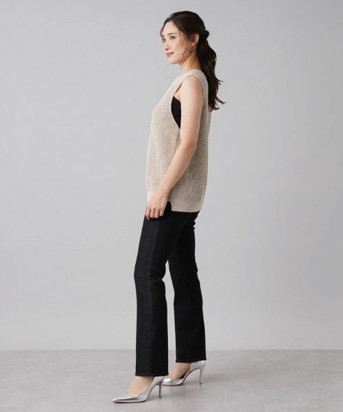 Leilian / レリアン テーラードジャケット | ニットベスト | 詳細2