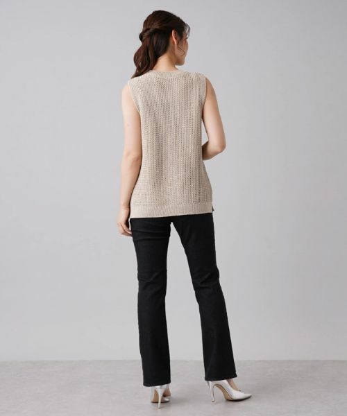 Leilian / レリアン テーラードジャケット | ニットベスト | 詳細3