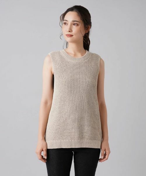 Leilian / レリアン テーラードジャケット | ニットベスト | 詳細4