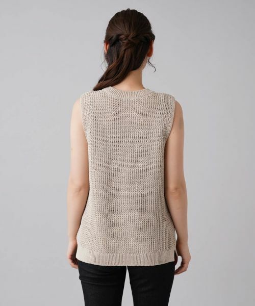 Leilian / レリアン テーラードジャケット | ニットベスト | 詳細6