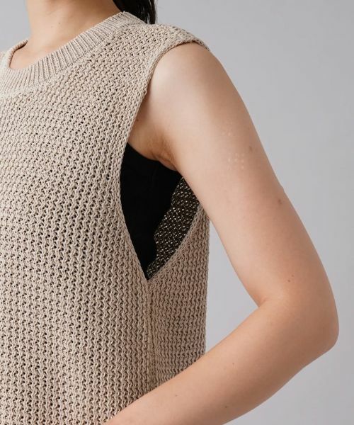 Leilian / レリアン テーラードジャケット | ニットベスト | 詳細8