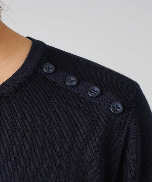 Leilian / レリアン ニット・セーター | ショルダーボタンクルーネックニット | 詳細11