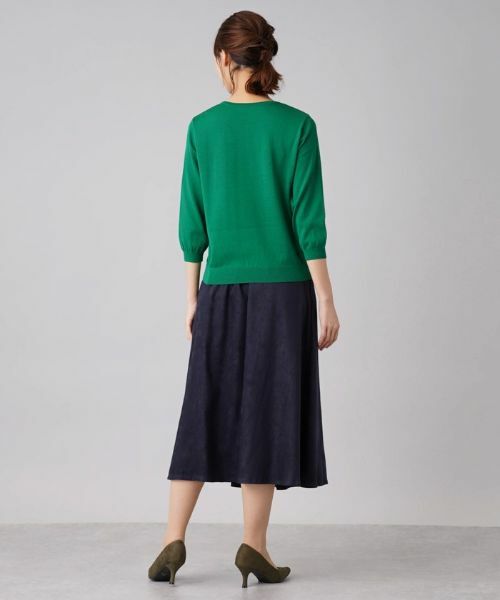 Leilian / レリアン ニット・セーター | ショルダーボタンクルーネックニット | 詳細15