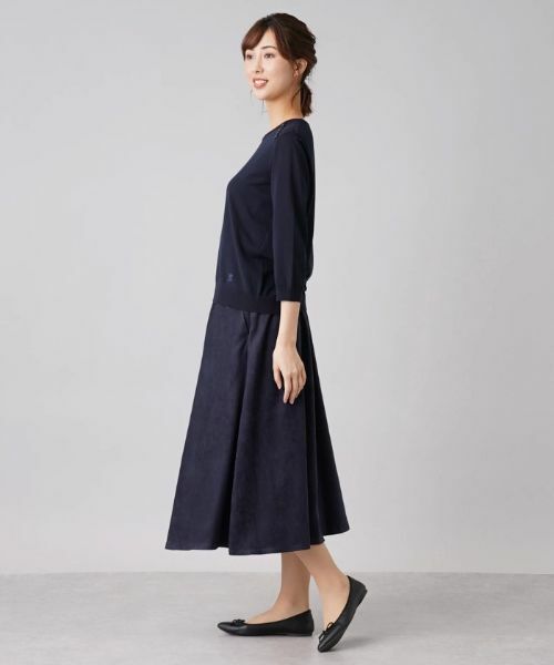 Leilian / レリアン ニット・セーター | ショルダーボタンクルーネックニット | 詳細2